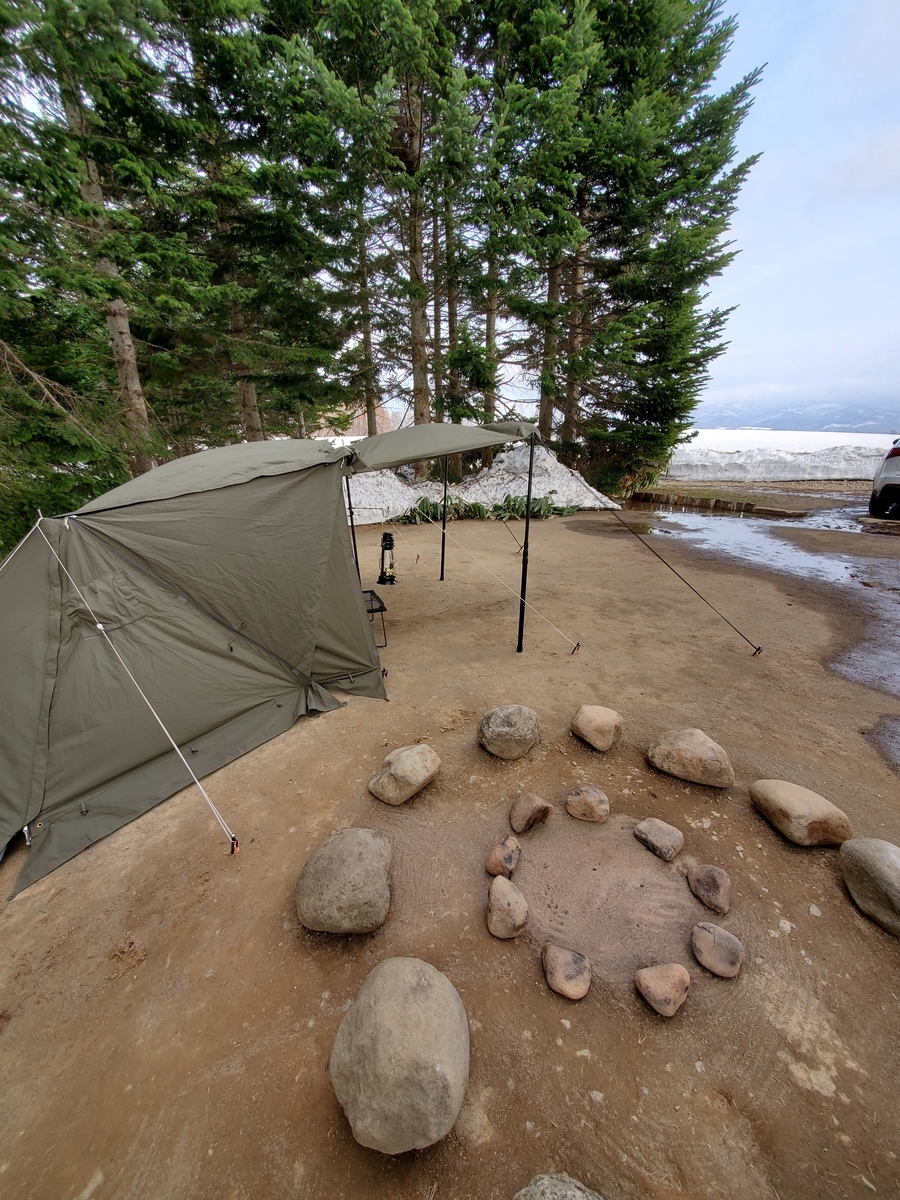 バンドックソロベースexにフロントウォール装着（カーキ×カーキ