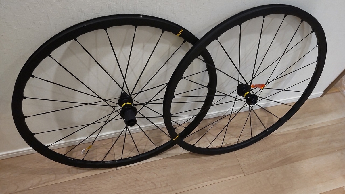 自転車整備（その2） ホイール交換 MAVIC KSYRIUM SL DISC - sakanaの