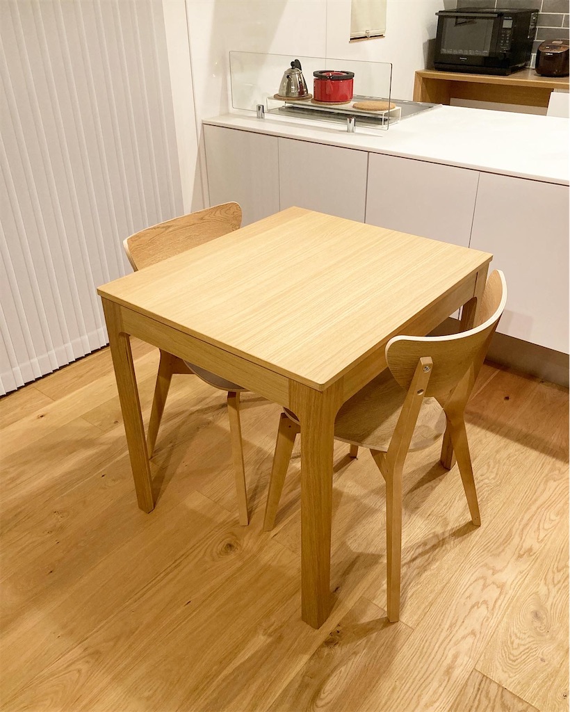 使い勝手が良い伸長式ダイニングテーブル！IKEA 伸張式ダイニング