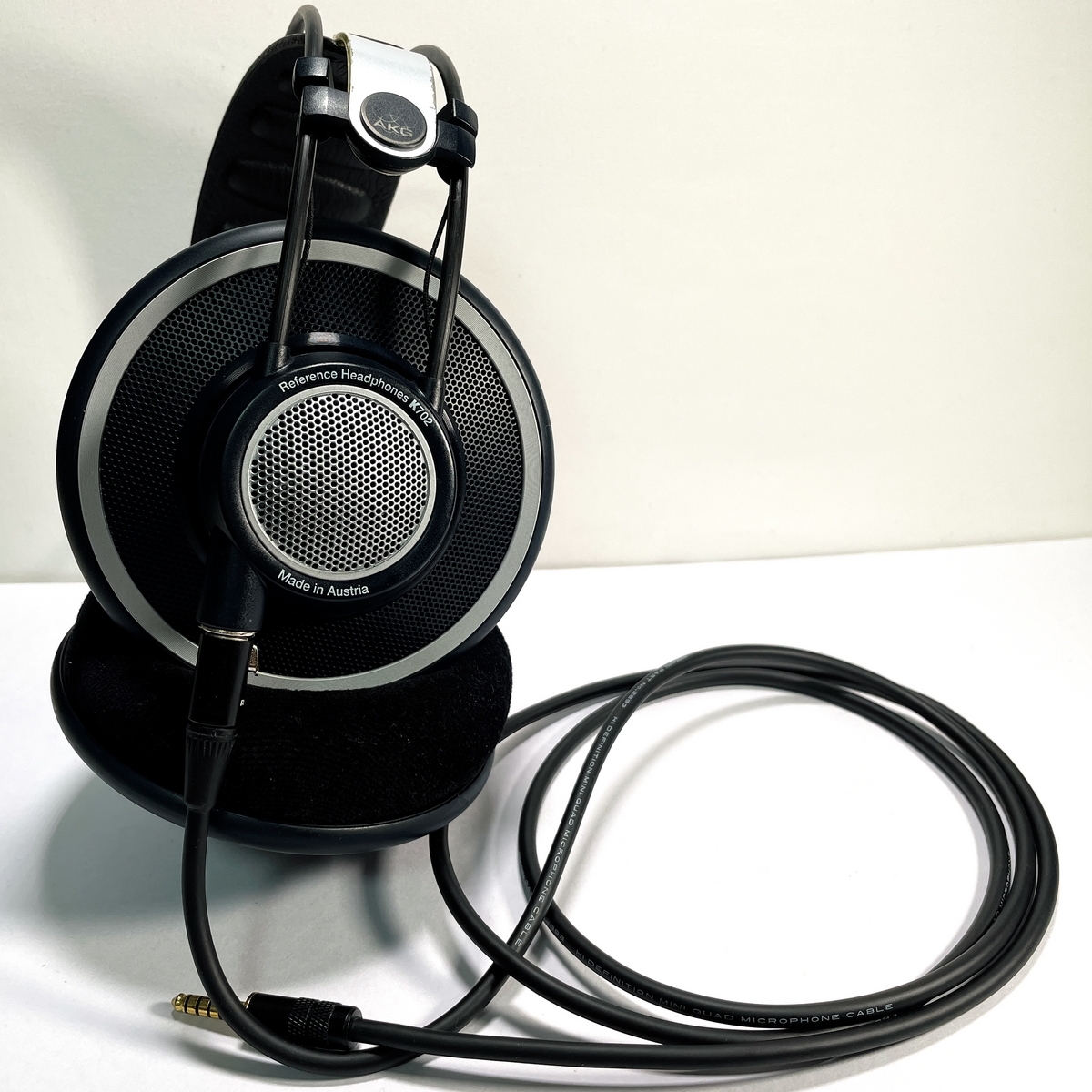 AKG「K702」断線修理？バランス化。miniXLRジャックを交換してみよう