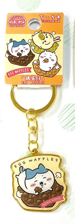 ご当地ちいかわグッズ】香港限定「エッグワッフル」ダイカット