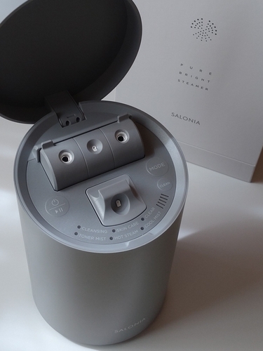 I-ne『SALONIA（サロニア) ピュアブライトスチーマー』使ってみました