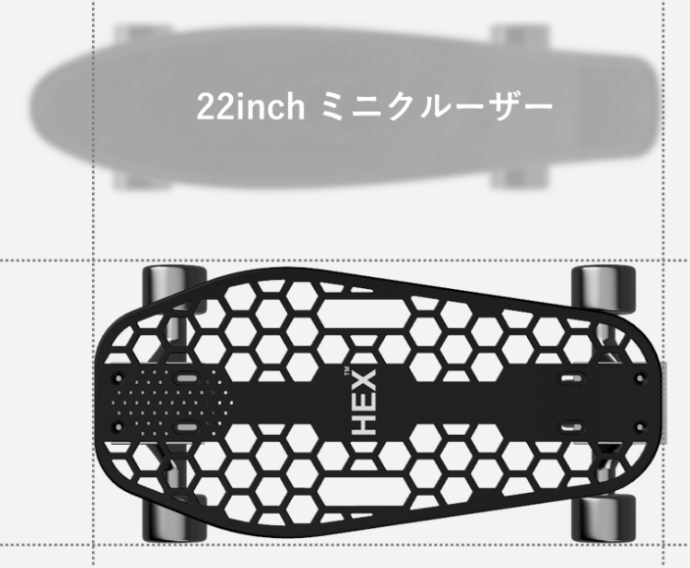 HEX cruiser考察（7/2追記あり） - ぼくのSix Wheels（僕六輪）