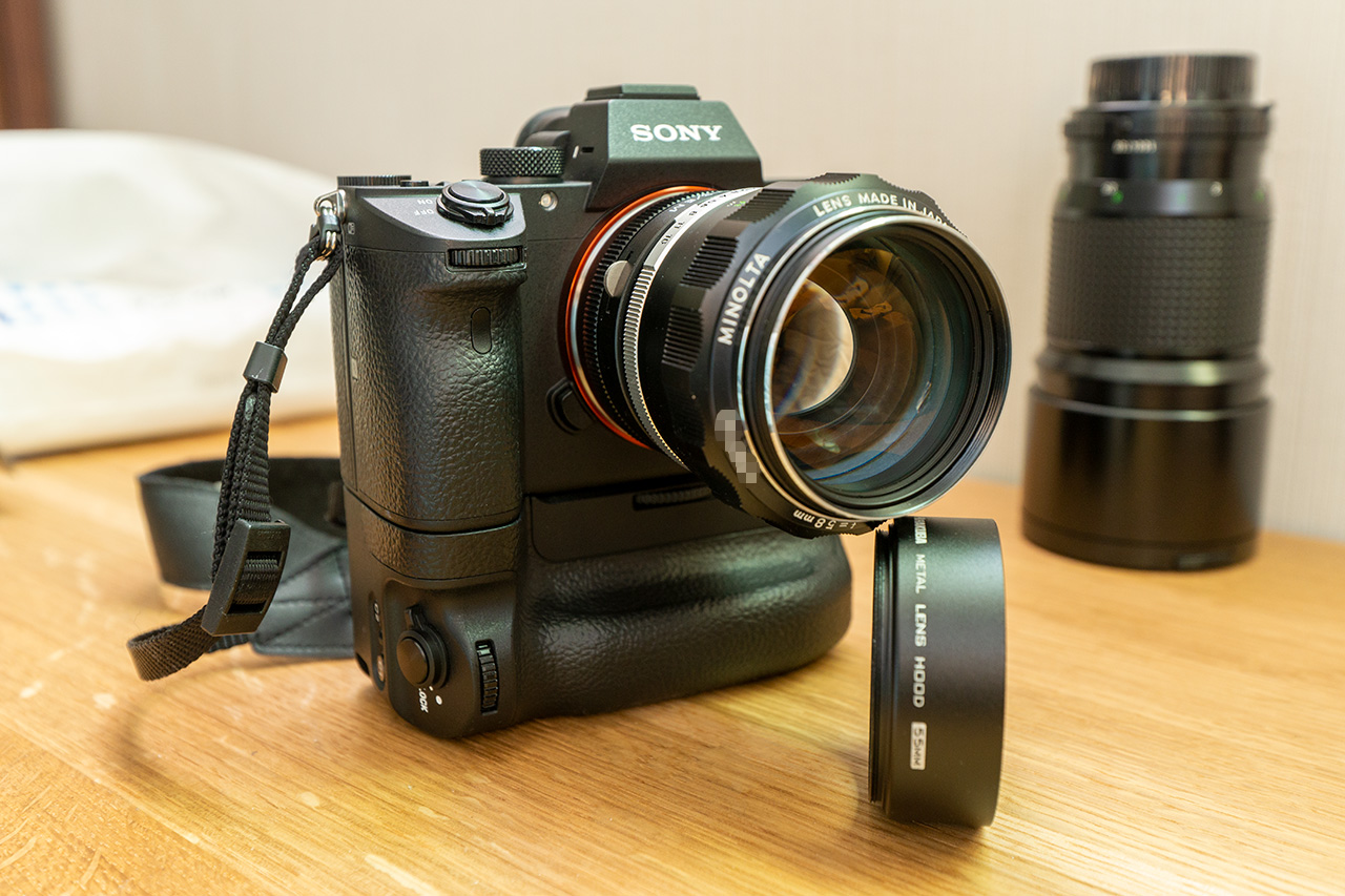 ミノルタのオールドレンズ〈MINOLTA MC ROKKOR-PG 58mm F1.2〉を入手