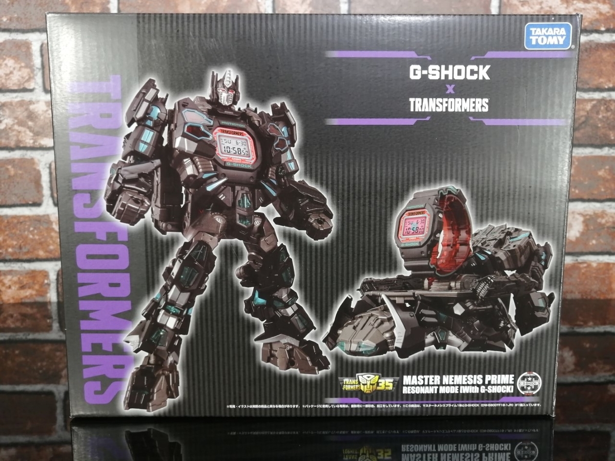 抽選販売】G-SHOCK × TRANSFORMERS マスターネメシスプライム