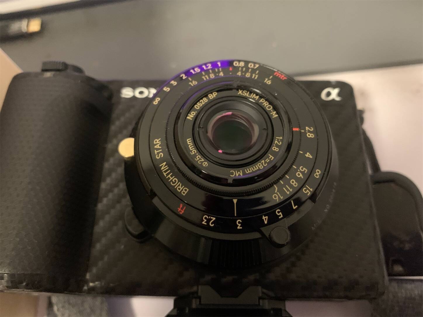 Brightin Star星曜 XSLIM-M 28mmf2.8・想像より更に小さいマニュアル