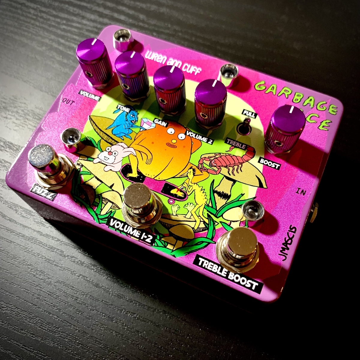 Wren and Cuff Garbage Face - Dinosaur Jr.のJマスシス所有ラムズ