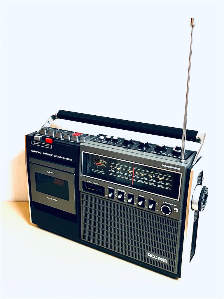 ラジカセ サンヨー REC 8000 - shunkun's blog