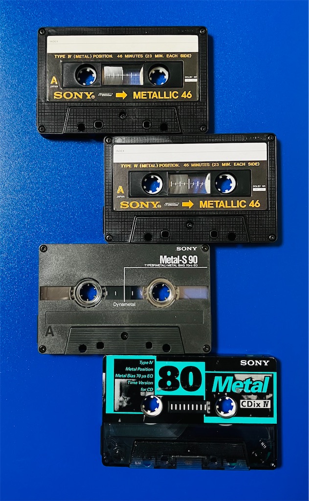 希少】メタル カセットテープ SONY C-54/46CDX4A 希少】メタル