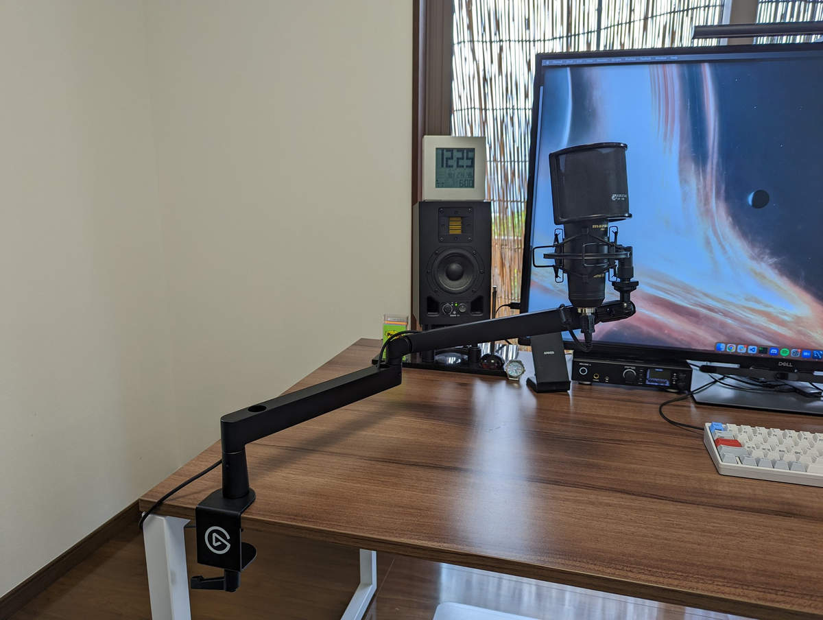 マイクアーム Elgato Wave Mic Arm LP を買ったらめちゃくちゃ良かった
