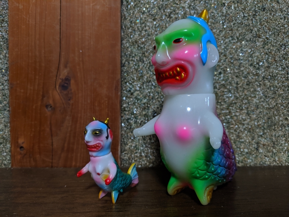 ちみどろトイ / ナマナリ人魚ミニ[第二回ソフビ決起集会]〈+Eng sub