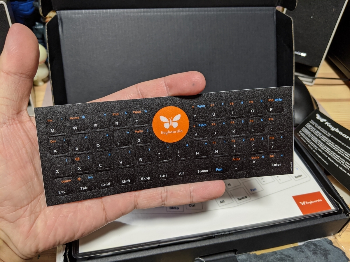 Keyboardio / Atreus - 二枚目の自作（?）キーボードが届いた（外観