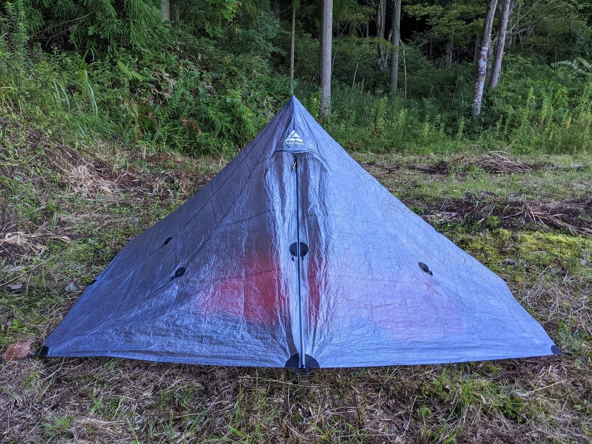 ローカスギア / クフ DCF-B-至高のモノポールフロアレステント試し張り