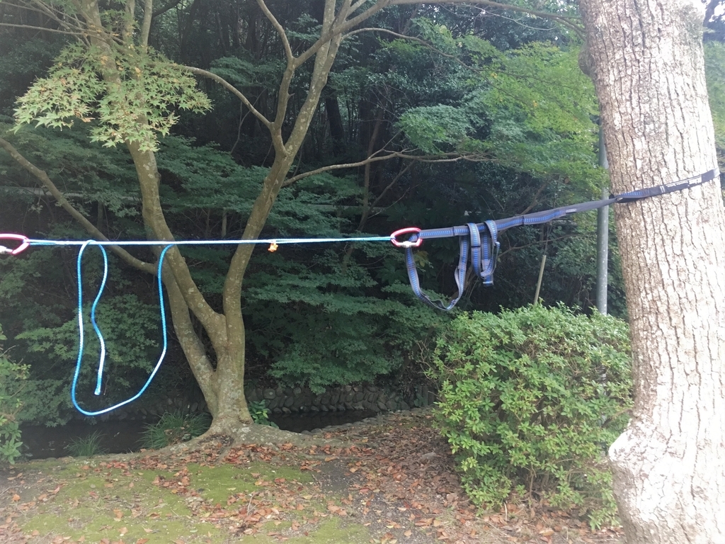 ハンモックの軽量化！ウーピースリングで上級キャンプ - ソロでたのしむ