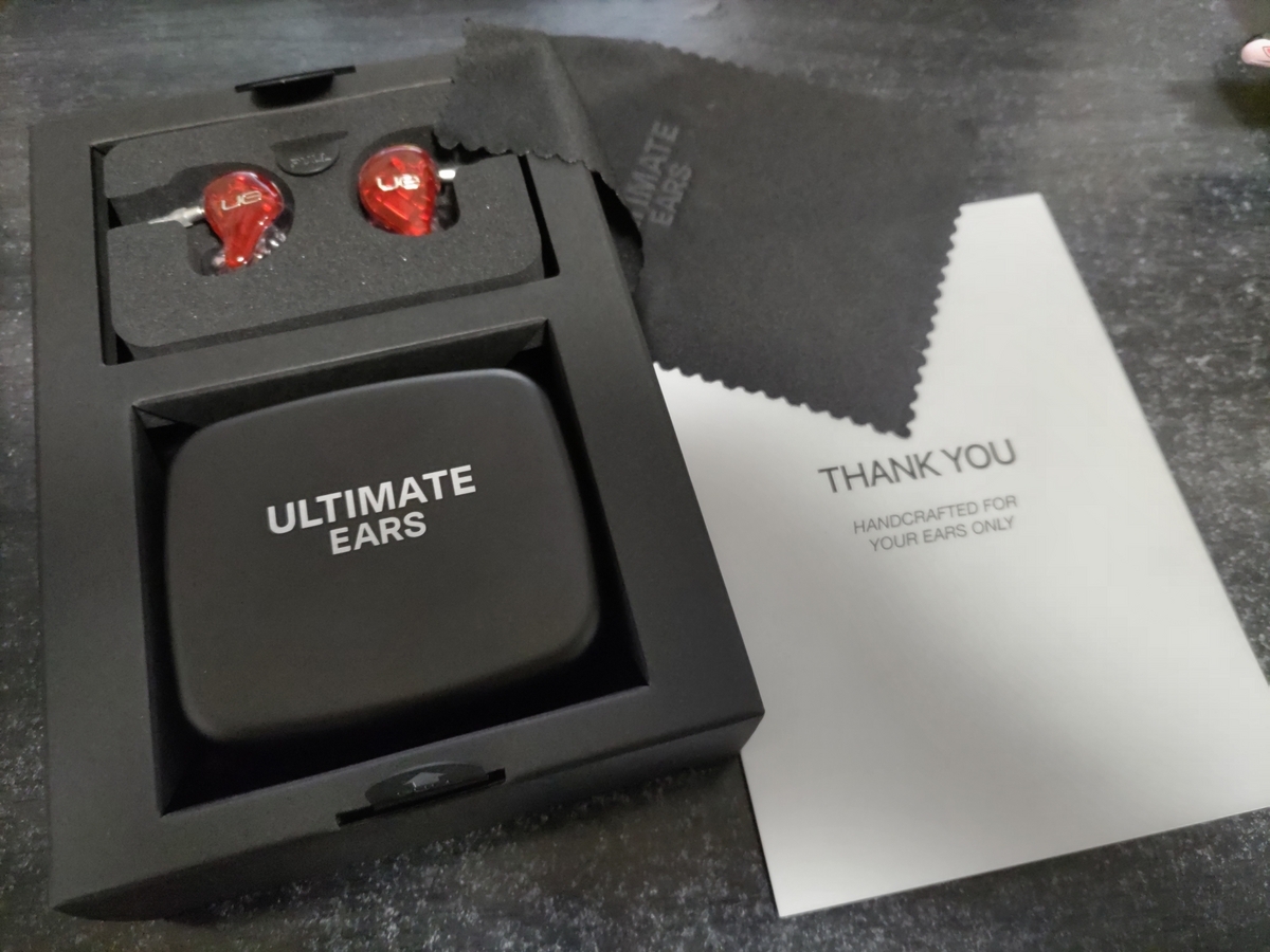 Ultimate Ears Reference Remastered カスタムIEM レビュー - #おかし
