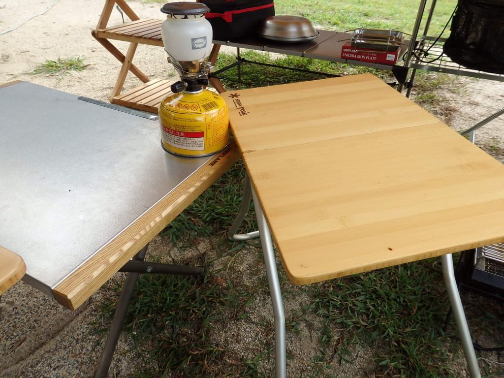 いつも一緒！スノーピーク「My（マイ）テーブル竹」＆「Myテーブル