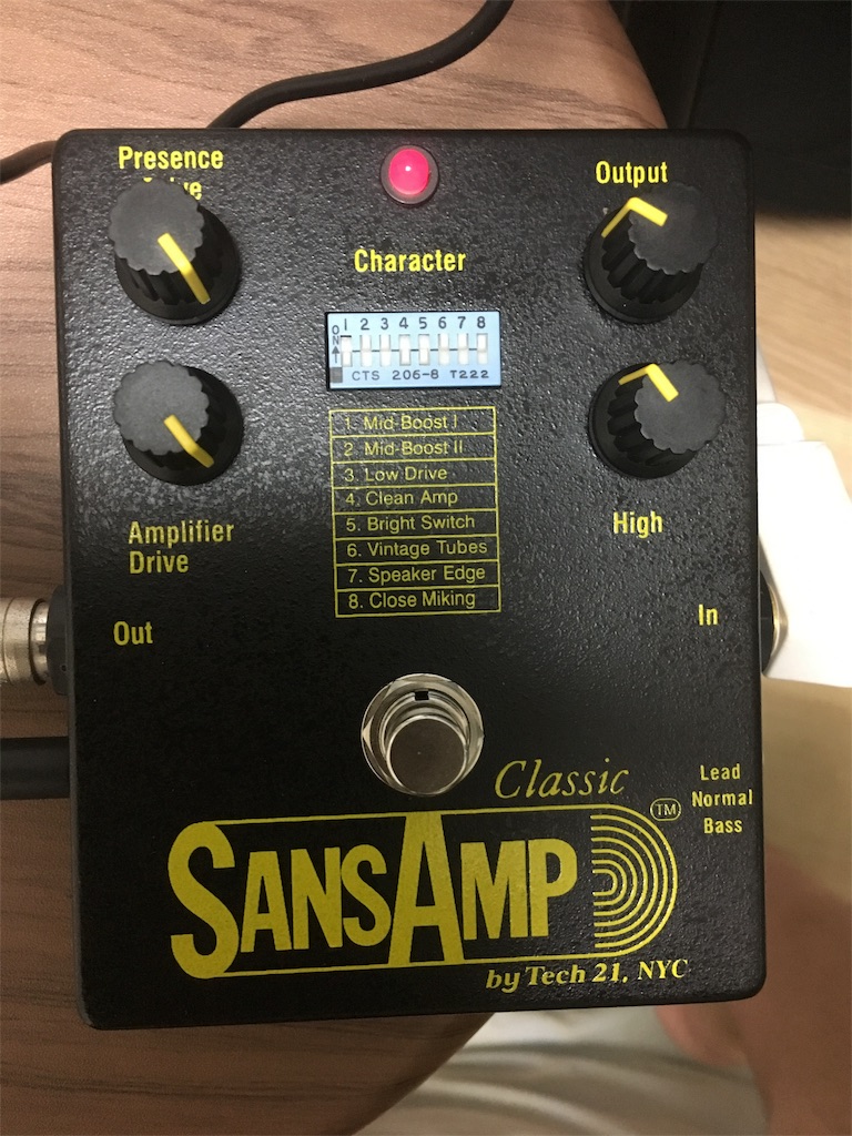 20170915 Sansamp Classic - Guitar Stuff Blog