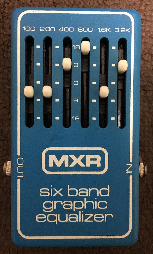 20190113 MXR six band graphic equalizer - Guitar Stuff Blog