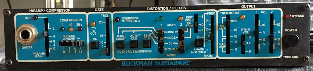 20191016 Rockman Sustainor Model 100 - Guitar Stuff Blog