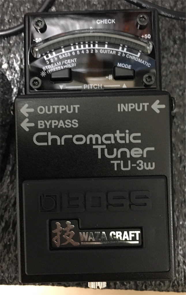 20210603 BOSS Chromatic Tuner TU-3w - Guitar Stuff Blog