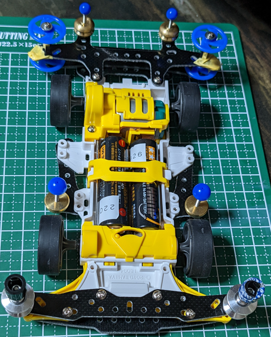 ミニ四駆】VZシャーシB-MAXスターターセットaidaバージョン約6000円