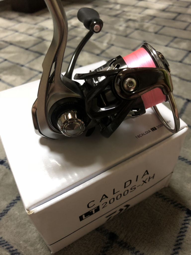 18カルディアLT2000S-XHをキャロ、フロート用に購入。(北九州アジング