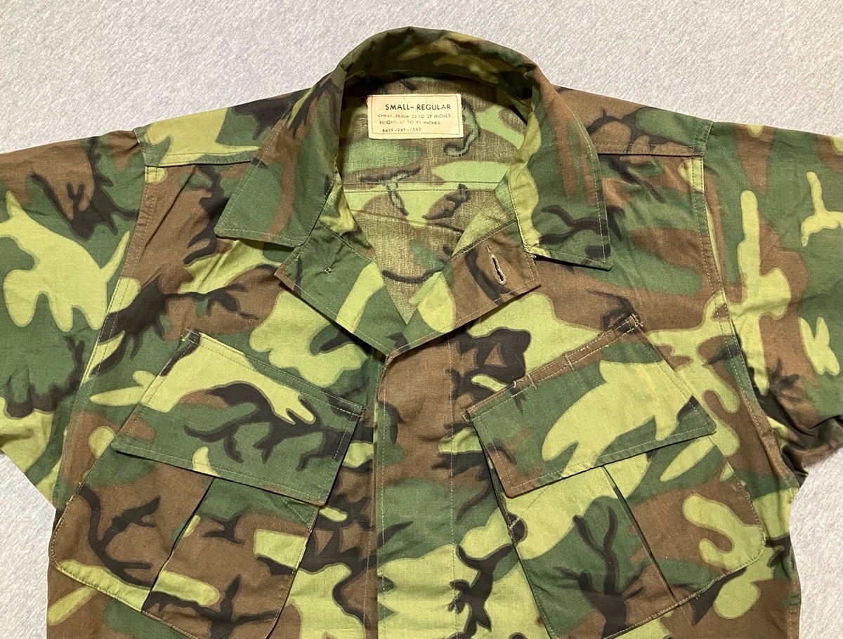 珍品です？【アメリカの軍服】迷彩トロピカルコンバットジャケット