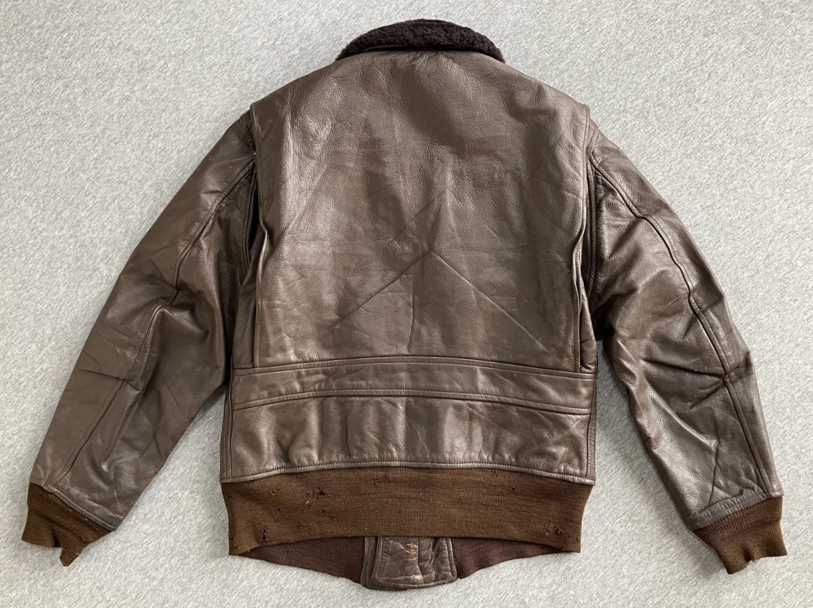 未支給期間の製品です！【アメリカの軍服】海軍G-1レザーフライト