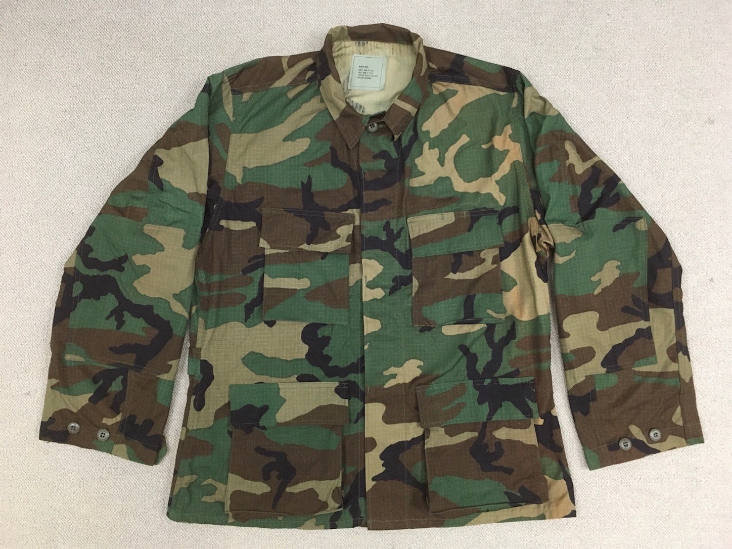 熱帯用です！【アメリカの軍服】迷彩ユニフォーム（BDU・ウッドランド
