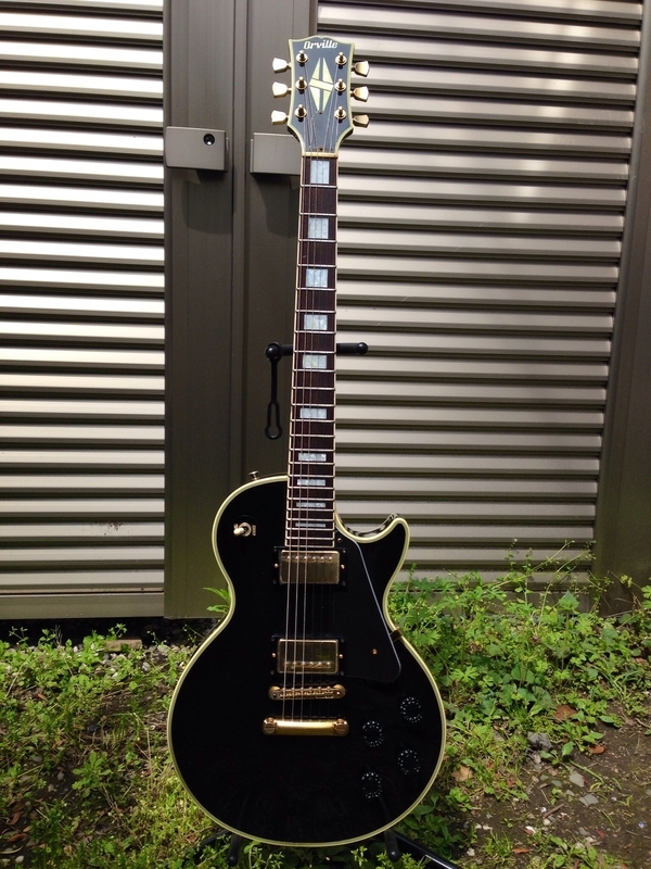 1988 Orville Les Paul Custom LPC-75 Ebony Black ～with Duncan 59