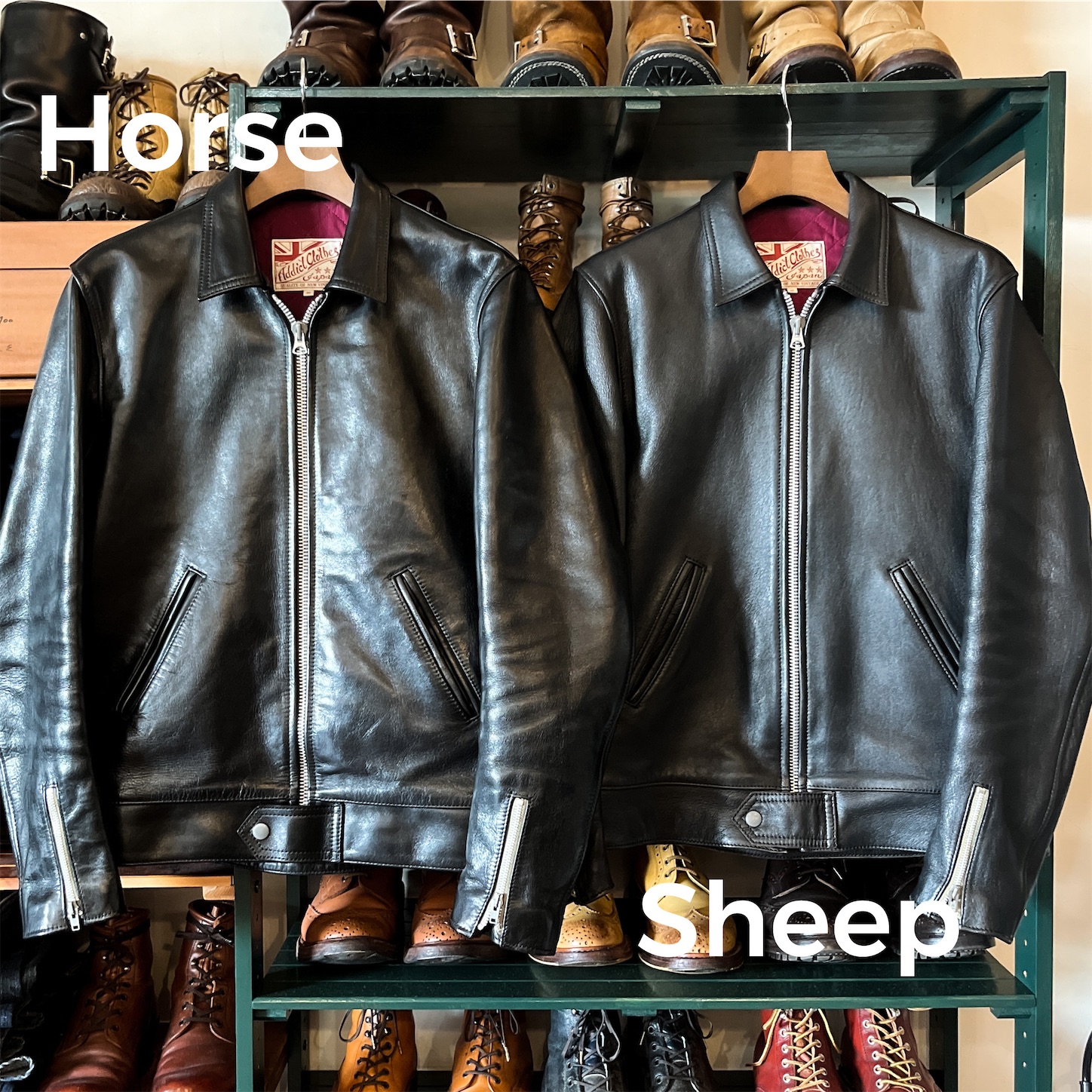 ADDICT CLOTHES AD-01(HORSE HIDE) - 美容室アムリタのアメカジ基地