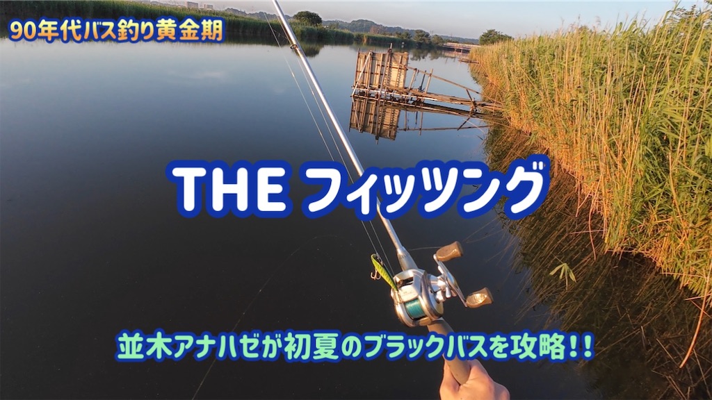 90年代バス釣り黄金期】TD-Xでブラックバスを釣りに行った！ in印旛沼