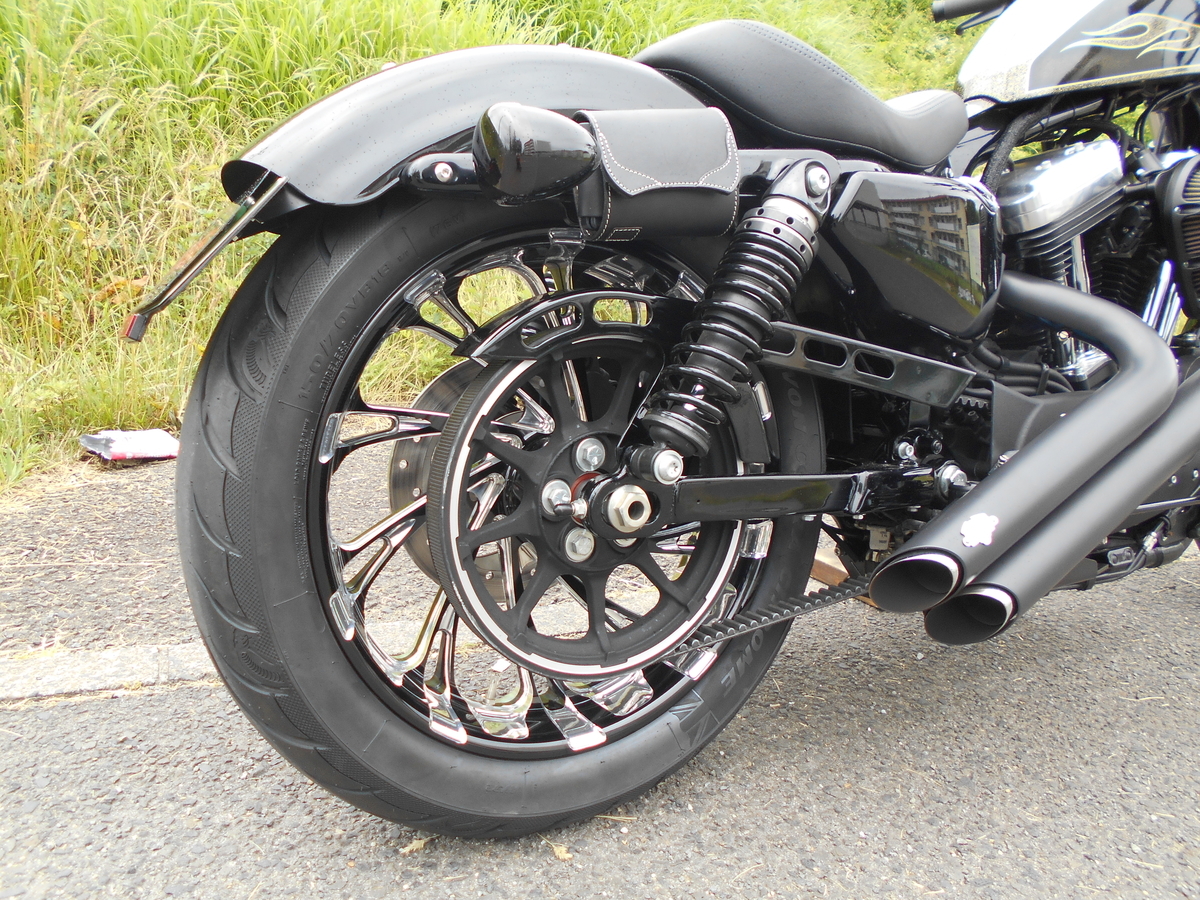 XL1200X フォーティーエイト ビレットホイールカスタム