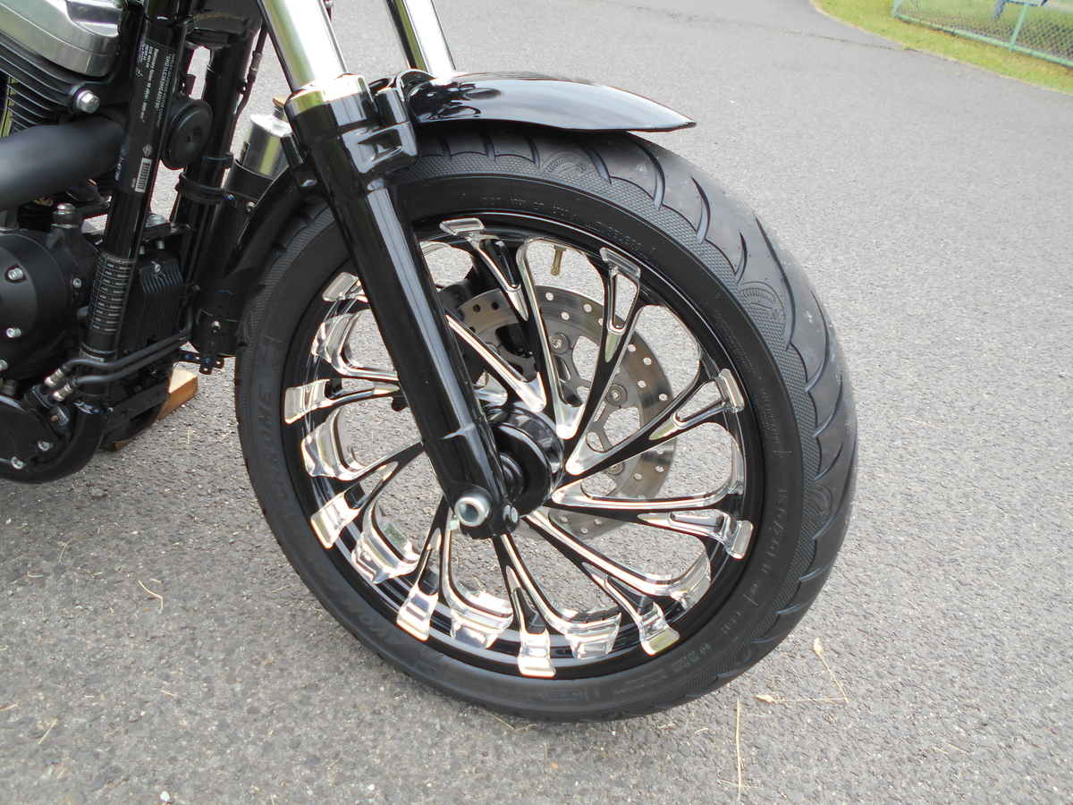 XL1200X フォーティーエイト ビレットホイールカスタム