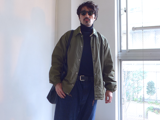 1970s Vintage L.L.Bean Nylon Coach Jacket Olive ヴィンテージL.L.