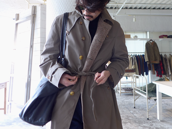 1970s Vintage Christian Dior Trench Coat ヴィンテージディオール