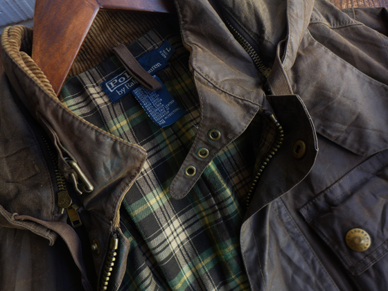 1990s Vintage Ralph Lauren Oiled Jacket ヴィンテージラルフローレン