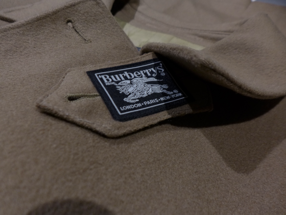 1980s Vintage Burberrys Loden Coat ヴィンテージバーバリーローデン