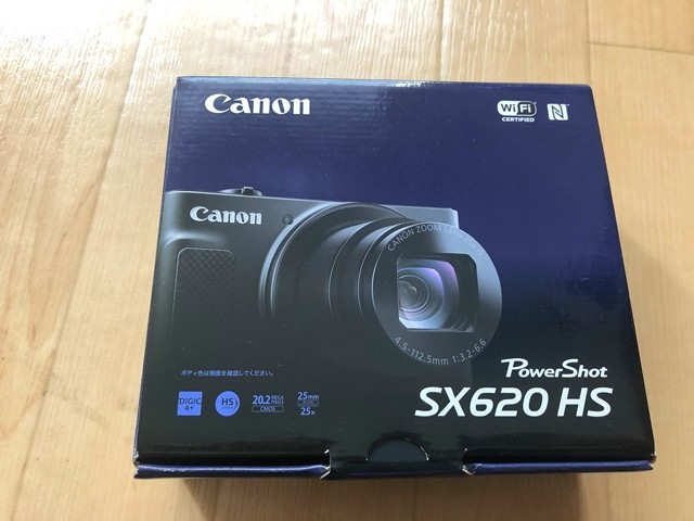 Canonデジタルカメラ PowerShot SX620HSレビュー！保護フィルム・機能