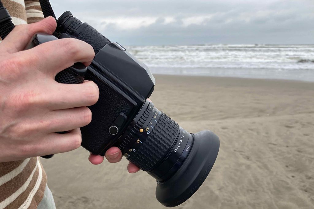 PENTAX645とsmc PENTAX-A 645 45mm f2.8で九十九里浜を撮ってきた