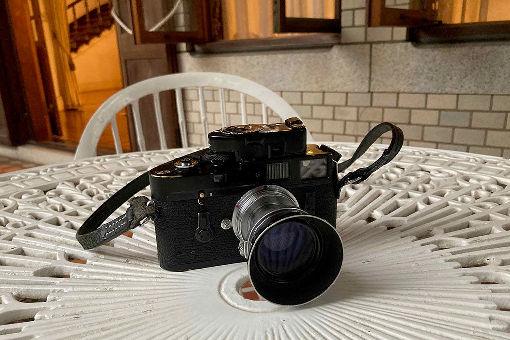 M4とSummitar 5cm f2(円形絞り)で旧神谷伝兵衛稲毛別荘を撮ってきた