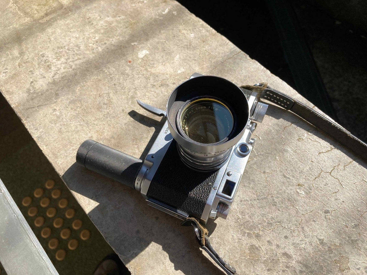 Canon IVsb（CANON RAPID WINDER付き）とCanon 50mm f1.8で撮ってきた