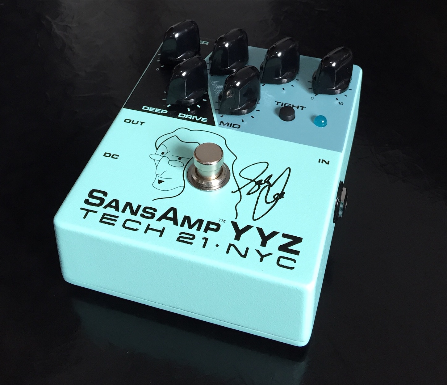 レビュー】Tech 21 SANSAMP YYZ (Geddy Lee Signature) - あさぎベース