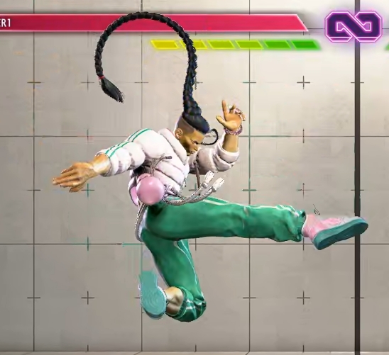 スト6】クラシックジェイミー 通常技・必殺技・基礎コンボ紹介