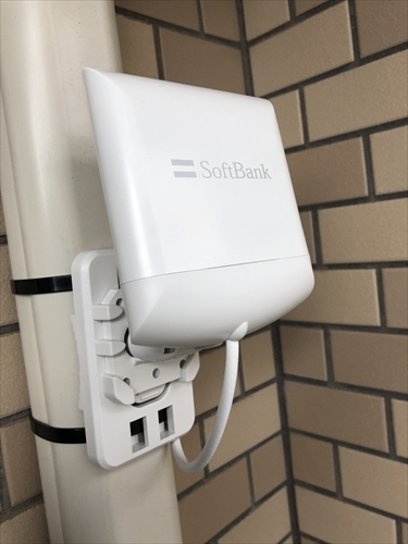 ソフトバンク】「ホームアンテナ3」に「ドナーアンテナ」が繋がった