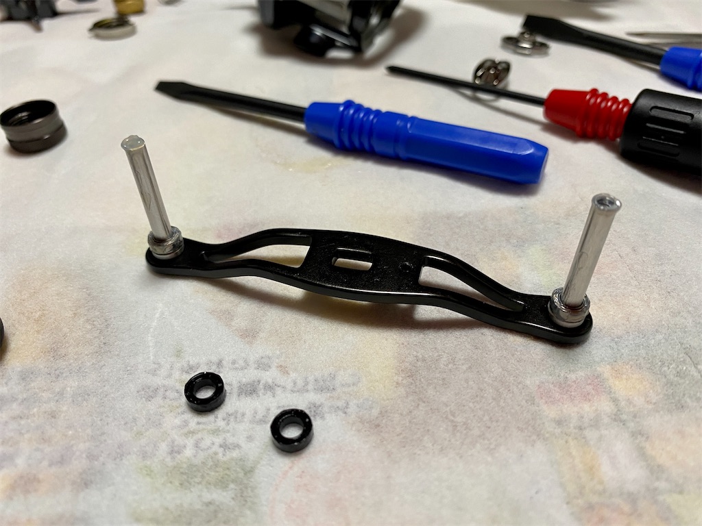 20タトゥーラSVTWにベアリング追加カスタム！11BBに。 - 釣りで一息。