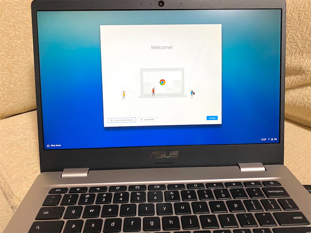 ASUS C423NA購入。はじめてのChromebook！ - 釣りで一息。