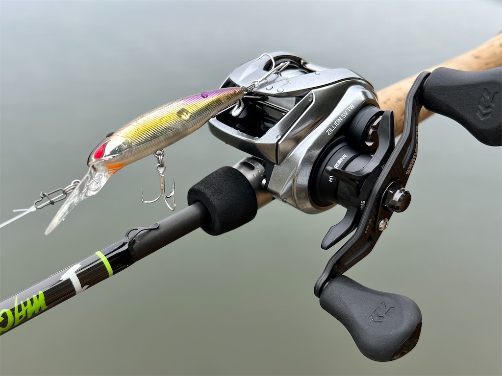 SVブーストで軽量ルアーを試してみる。 - 釣りで一息。