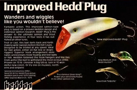ヘドン ヘッドプラグ - HEDDONルアーなど USA釣具に関する情報