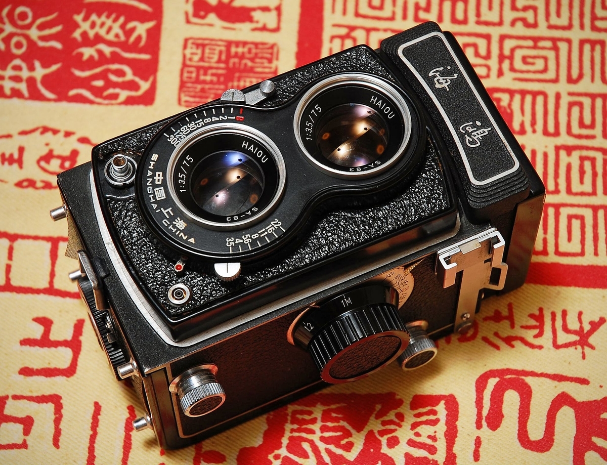 中国製二眼レフカメラ・海鴎4B研究】（1）なぜ今、海鴎4Bなのか - 黒色